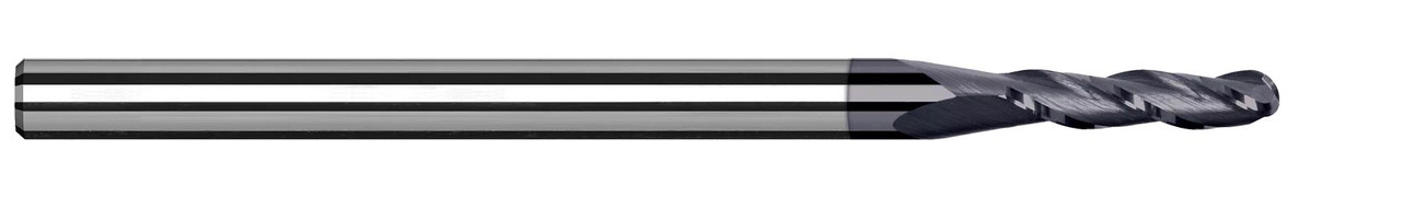 3 FL - 0.0100" CUTTER DIA X 0.0300" LOC - ALTIN COATED, 971810-C3  HARVEY TOOL  SKU HARTO1-971810-C3