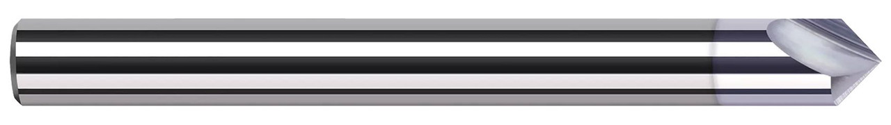 0.1875 (3/16)" SHANK DIA X 30Â° INCLUDED - 2 FL - TIB2 COATED, 987815-C8  HARVEY TOOL  SKU HARTO1-987815-C8