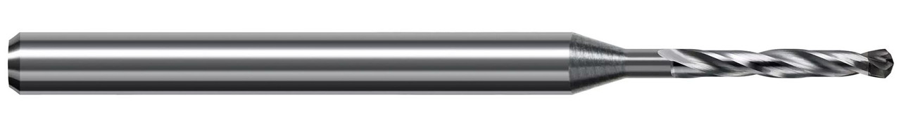 4.851 MM DRILL DIA X 32.000 mm" FLUTE LENGTH - 2 FL, BCF1910 Â– HARVEY TOOL Â– SKU HARTO1-BCF1910