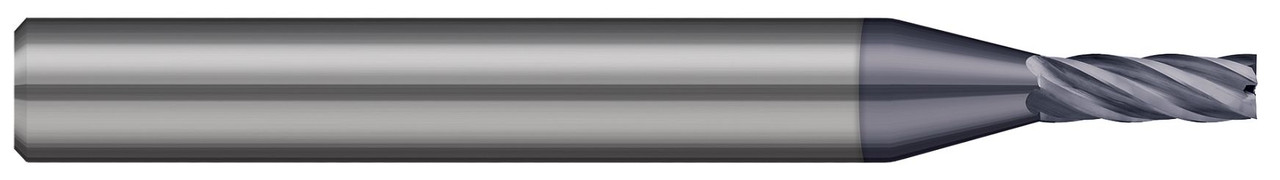 5 FL - 0.0200" (.5 mm) Cutter DIA x 0.0300" LOC - AlTiN Coated  HARVEY TOOL  SKU HARTO1-739420-C3