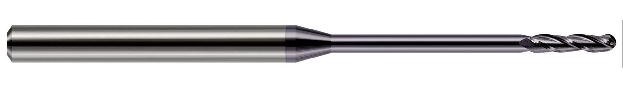 3 FL - 0.0930" (3/32) Cutter DIA x 0.5000" (1/2) LOC x 0.7500" (3/4) Reach - AlTiN Coated  HARVEY TOOL  SKU HARTO1-750493-C3