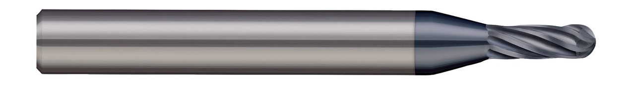 6 FL - 0.0930" (3/32) Cutter DIA x 0.2790" LOC - AlTiN Nano Coated  HARVEY TOOL  SKU HARTO1-763493-C6