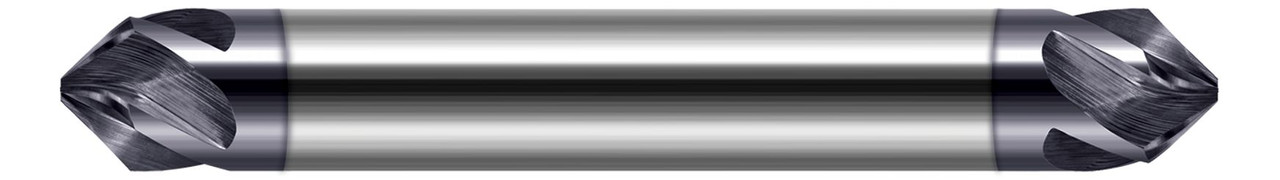 0.5000" (1/2) Shank DIA x 45Â° per side DE- 4 Helical FL - AlTiN Coated  HARVEY TOOL  SKU HARTO1-785032-C3