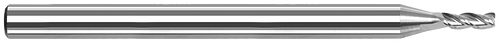 3 FL - 0.1090" (7/64) Cutter DIA x 0.0050" Radius x 0.3270" LOC Â– HARVEY TOOL Â– SKU HARTO1-50107