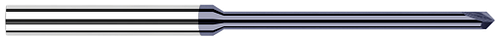 0.0470" (3/64) Neck DIA x 0.7100" Reach x 45Ã‚Â° per side - 2 FL - AlTiN Coated Â– HARVEY TOOL Â– SKU HARTO1-725345-C3