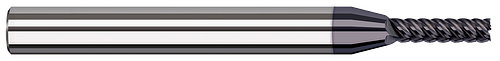 6 FL - 1.000 mm Cutter DIA x 4.000 mm LOC - AlTiN Nano Coated Â– HARVEY TOOL Â– SKU HARTO1-726422-C6