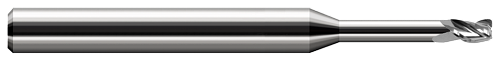 3 FL - 0.0780" (5/64) Cutter DIA x 0.0050" Radius x 0.1170" LOC x 0.4750" Reach  HARVEY TOOL  SKU HARTO1-729278