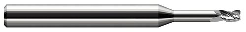 4 FL - 0.0625" (1/16) Cutter DIA x 0.0100" Radius x 0.0930" (3/32) LOC x 0.3120" (5/16) Reach  HARVEY TOOL  SKU HARTO1-730262