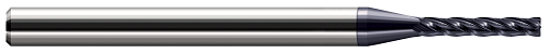 4 FL - 0.1250" (1/8) Cutter DIA x 0.0100" Radius x 0.7500" (3/4) LOC - AlTiN Coated  HARVEY TOOL  SKU HARTO1-733810-C3