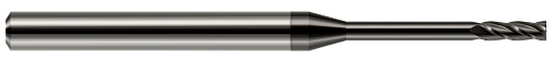 4 FL - 0.0500" Cutter DIA x 0.1500" LOC x 0.5000" (1/2) Reach - Amorphous Diamond Coated Â– HARVEY TOOL Â– SKU HARTO1-76450-C4