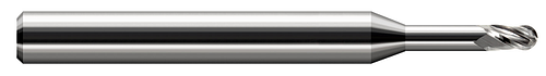4 FL - 0.0250" Cutter DIA x 0.0380" LOC x 0.1250" (1/8) Reach  HARVEY TOOL  SKU HARTO1-803125
