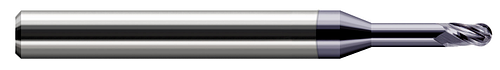 4 FL - 0.0250" Cutter DIA x 0.0380" LOC x 0.1250" (1/8) Reach - AlTiN Coated Â– HARVEY TOOL Â– SKU HARTO1-803125-C3