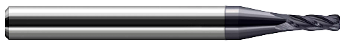 4 FL - 0.0470" (3/64) Cutter DIA x 0.0050" Corner Chamfer x 0.1410" LOC - AlTiN Coated  HARVEY TOOL  SKU HARTO1-805147-C3