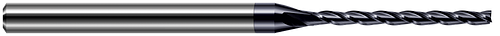 4 FL - 0.0310" (1/32) Cutter DIA x 0.3750" (3/8) LOC - AlTiN Coated Â– HARVEY TOOL Â– SKU HARTO1-818031-C3