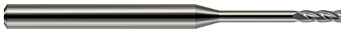 4 FL - 0.0100" Cutter DIA x 0.0300" LOC x 0.1000" Reach  HARVEY TOOL  SKU HARTO1-846110
