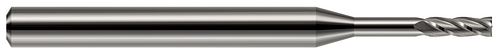 4 FL - 0.0150" (1/64) Cutter DIA x 0.0450" LOC x 0.1090" (7/64) Reach  HARVEY TOOL  SKU HARTO1-896815