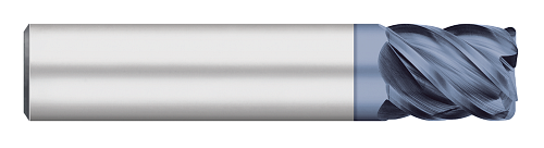 5 FL - 0.7500" (3/4) Cutter DIA x 0.0200" Radius x 1.0000" (1) LOC - AlTiN Coated  TITAN USA  SKU TITUS1-TC61741