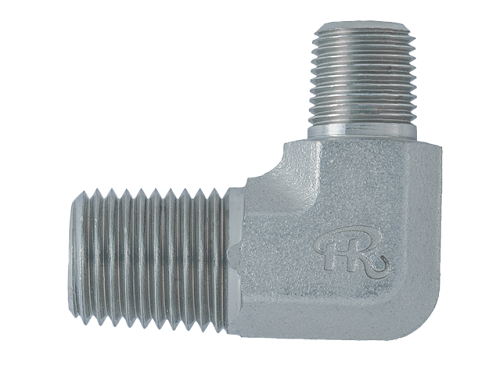 1/4-18 NPT 90 DEG COOLANT ADAPTER  MICRO 100  SKU MIC100-40307