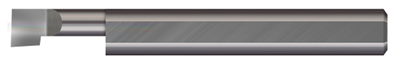 Right Hand - 0.2800" Min Bore DIA x 0.750" (3/4) Max Bore Depth x 0.0650" Projection x 2.50" (2-1/2) OAL  MICRO 100  SKU MIC100-BB-260750S