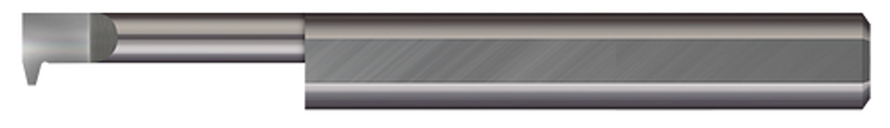 Right Hand - 0.3950" Min Bore DIA x 0.750" (3/4) Max Bore Depth x 0.1100" Projection x 3.00" (3) OAL  MICRO 100  SKU MIC100-IAT2-750-10