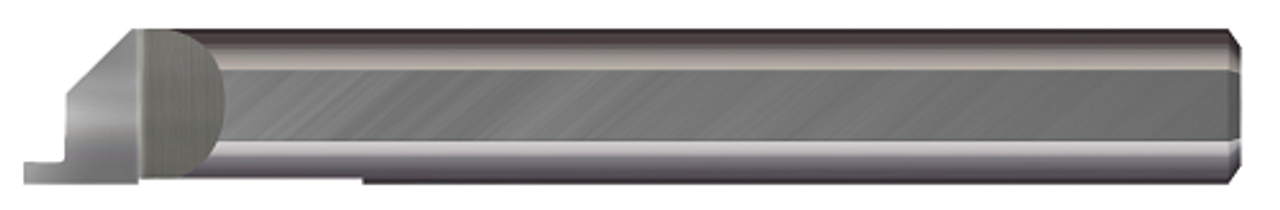 Right Hand - 0.3750" (3/8) Min Bore DIA x 1.250" (1-1/4) Max Bore Depth x 0.0590" Tooth Width x 0.0750" Projection x 2.50" (2-1/2) OAL  MICRO 100  SKU MIC100-FG-375-059-075