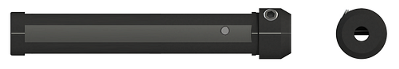 Quick Change - 0.3125" (5/16) Bore DIA x 0.6250" (5/8) Shank DIA x 5.80" Overall Length x 0.875" (7/8) Collar DIA  MICRO 100  SKU MIC100-QTH-107L