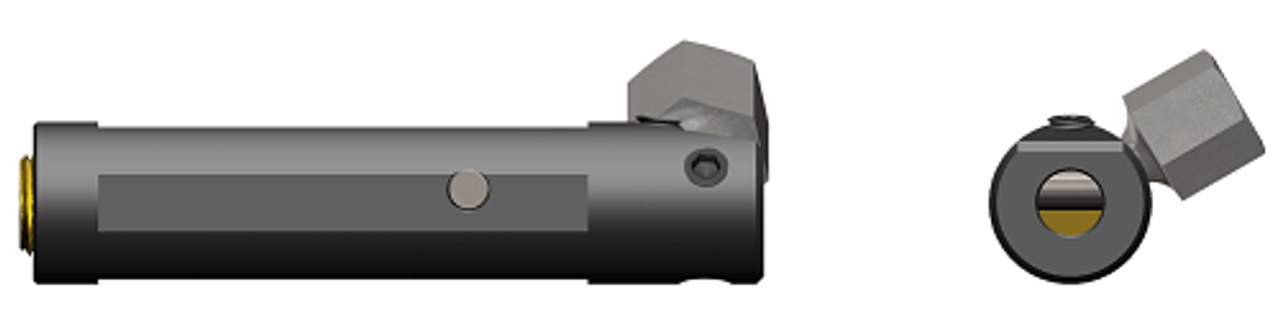 Quick Change - 0.3750" (3/8) Bore DIA x 1.0000" (1) Shank DIA x 2.80" Overall Length  MICRO 100  SKU MIC100-QTSP-375-1000