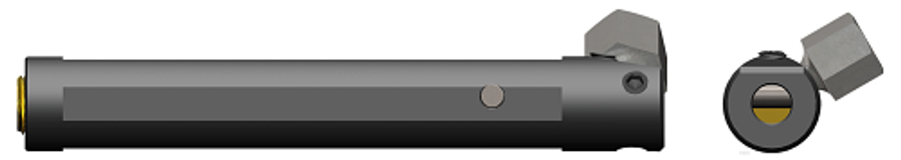 Quick Change - 0.2500" (1/4) Bore DIA x 0.7500" (3/4) Shank DIA x 5.80" Overall Length  MICRO 100  SKU MIC100-QTSPL-250-750