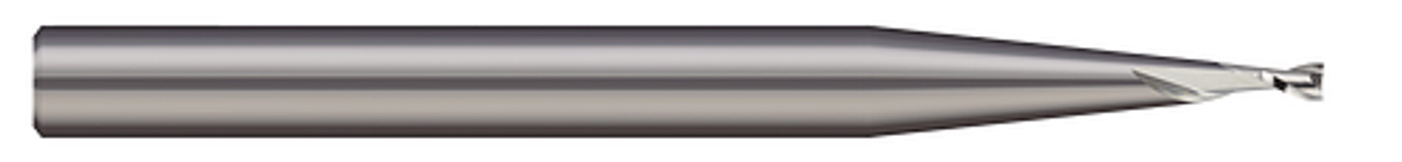2 FL - 0.0140" Cutter DIA x 0.021" LOC  MICRO 100  SKU MIC100-SME-014-2