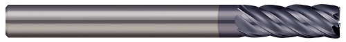 5 FL - 6.000 mm Cutter DIA x 0.50 mm Radius x 16.00 mm LOC - nACRoÂ® Coated  MICRO 100  SKU MIC100-VHMM-060-5K