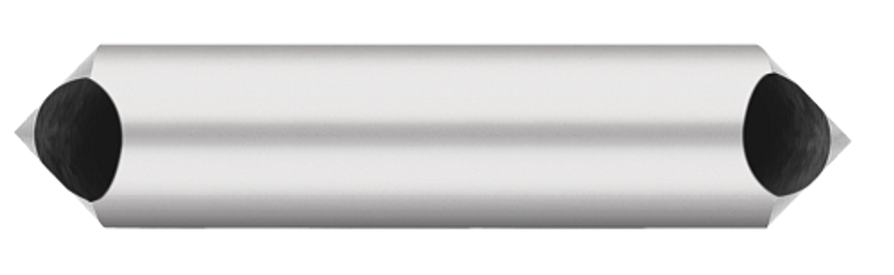 0.2500" (1/4) Shank DIA x 90Â° Included Angle x 1.5000" (1-1/2) Overall Length Cobalt Countersink DE, 0 Flutes, Uncoated  TITAN USA  SKU TITUS1-CD31510