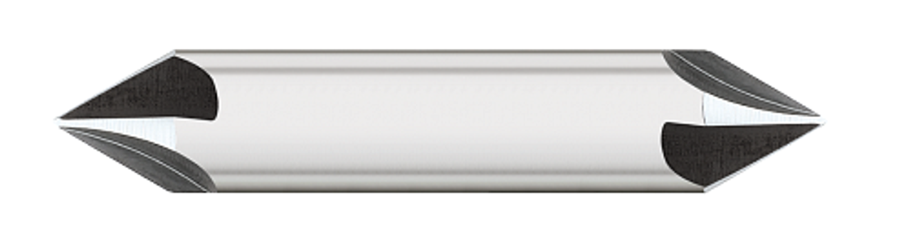 0.5000" (1/2) Shank DIA x 100Â° Included Angle x 3.0000" (3) Overall Length x 0.1090" (7/64) Tip DIA Carbide Countersink DE, 4 Flutes, Uncoated  TITAN USA  SKU TITUS1-CS36135