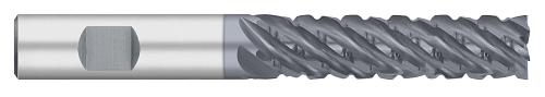 0.7500" (3/4) Cutter DIA x 2.2500" (2-1/4) Length of Cut Carbide Variable Index Square End Mill Chipbreaker, 6 Flutes, ALCRO-Max Coated  TITAN USA  SKU TITUS1-TC13445