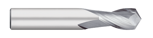 0.1250" (1/8) Cutter DIA x 0.5000" (1/2) Length of Cut x 120Â° included Carbide Drill / End Mill, 2 Flutes, Uncoated  TITAN USA  SKU TITUS1-TC31708