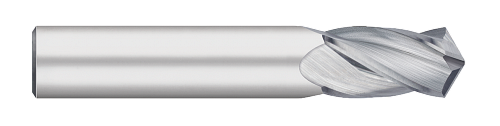 0.5000" (1/2) Cutter DIA x 1.0000" (1) Length of Cut x 120Â° included Carbide Drill / End Mill, 4 Flutes, Uncoated  TITAN USA  SKU TITUS1-TC34832