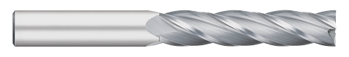 8.000 mm Cutter DIA x 45.000 mm Length of Cut Carbide Square End Mill, 4 Flutes, Uncoated  TITAN USA  SKU TITUS1-TC82555