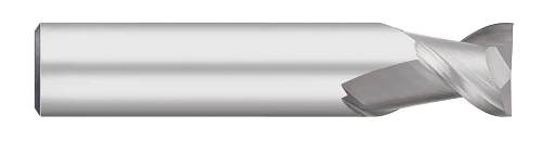 0.6250" (5/8) Cutter DIA x 0.7500" (3/4) Length of Cut Carbide Square End Mill for Aluminum, 2 Flutes, Uncoated  TITAN USA  SKU TITUS1-TC62012