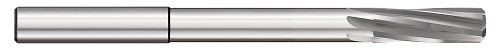0.1406" (9/64) Reamer DIA x 0.7500" (3/4) Margin Length Carbide Reamer, 4 Flutes, Uncoated  TITAN USA  SKU TITUS1-TC86956
