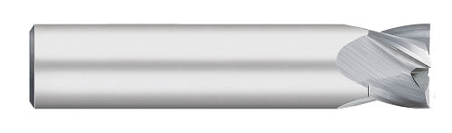 5.000 mm Cutter DIA x 10.000 mm Length of Cut Carbide Square End Mill, 4 Flutes, Uncoated  TITAN USA  SKU TITUS1-TC82502
