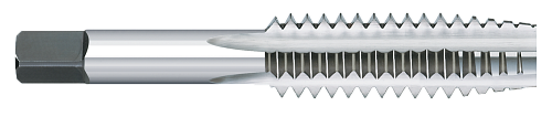 1-1/8-8 Size x 2.5625" (2-9/16) Thread Length x H5 Limit x 0.8960" Shank DIA, High Speed Steel Hand Tap - 8 Pitch, 4 Flutes, Uncoated  TITAN USA  SKU TITUS1-TT90702