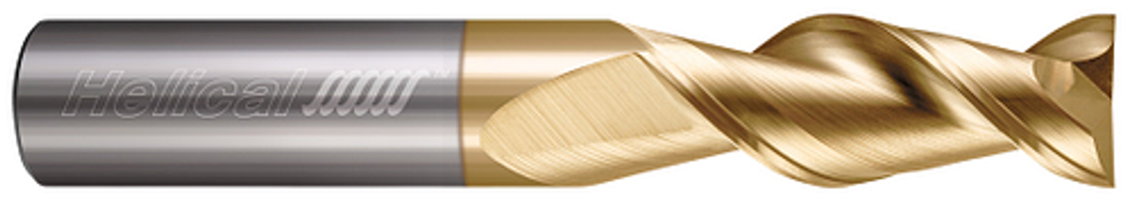 2 FL - Square - 45Â° Helix - 0.7500" (3/4) Cutter DIA x 0.7500" (3/4) Shank DIA x 2.0000" (2) LOC x 5.0000" (5) OAL - ZPLUS Coated  HELICAL  SKU HELSO1-81316