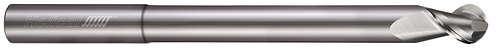 2 FL - Ball - 45Â° Helix - 0.1875" (3/16) Cutter DIA x 0.1875" (3/16) Shank DIA x 0.2187" (7/32) LOC x 3.0000" (3) OAL x 0.5000" (1/2) Reach - Uncoated  HELICAL  SKU HELSO1-18060