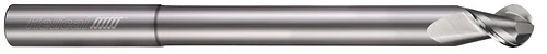 2 FL - Ball - 45Â° Helix - 0.5000" (1/2) Cutter DIA x 0.5000" (1/2) Shank DIA x 0.6250" (5/8) LOC x 4.0000" (4) OAL x 2.2500" (2-1/4) Reach - Uncoated  HELICAL  SKU HELSO1-18300