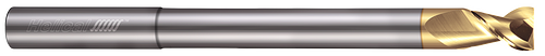 2 FL - Square - 45Â° Helix - 0.7500" (3/4) Cutter DIA x 0.7500" (3/4) Shank DIA x 1.0000" (1) LOC x 6.0000" (6) OAL x 3.3750" (3-3/8) Reach - ZPLUS Coated  HELICAL  SKU HELSO1-02437