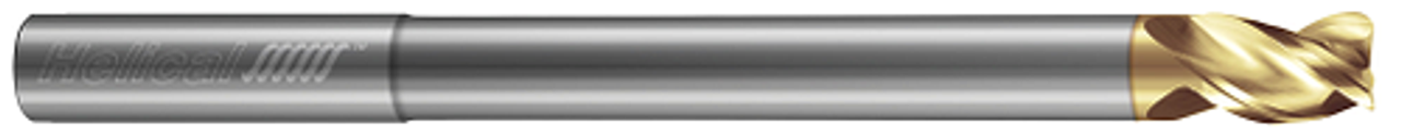 3 FL - Corner Radius - 40Â° Helix - 0.7500" (3/4) Cutter DIA x 0.7500" (3/4) Shank DIA x 0.0600" Radius x 1.0000" (1) LOC x 7.0000" (7) OAL x 4.1250" (4-1/8) Reach - ZPLUS Coated  HELICAL  SKU HELSO1-81530