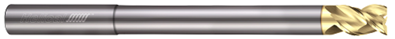 3 FL - Square - 45Â° Helix - 0.3125" (5/16) Cutter DIA x 0.3125" (5/16) Shank DIA x 0.4375" (7/16) LOC x 6.0000" (6) OAL x 3.1250" (3-1/8) Reach - ZPLUS Coated  HELICAL  SKU HELSO1-19192