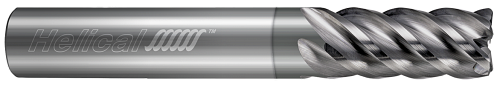 5 FL - Corner Radius - 0.7500" (3/4) Cutter DIA x 0.7500" (3/4) Shank DIA x 0.1250" (1/8) Radius x 1.6250" (1-5/8) LOC x 4.0000" (4) OAL - NPLUS Coated  HELICAL  SKU HELSO1-84194