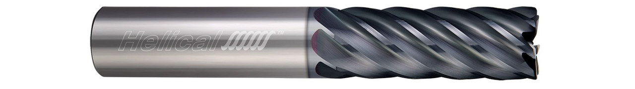 7 FL - Corner Radius - 0.6250" (5/8) Cutter DIA x 0.6250" (5/8) Shank DIA x 0.0600" Radius x 1.6250" (1-5/8) LOC x 4.0000" (4) OAL - APLUS Coated  HELICAL  SKU HELSO1-81825