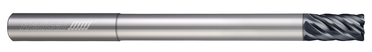 6 FL - Corner Radius - 0.5000" (1/2) Cutter DIA x 0.5000" (1/2) Shank DIA x 0.0600" Radius x 0.6250" (5/8) LOC x 4.0000" (4) OAL x 2.2500" (2-1/4) Reach - APLUS Coated  HELICAL  SKU HELSO1-82621
