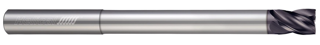 4 FL - Square - 0.5000" (1/2) Cutter DIA x 0.5000" (1/2) Shank DIA x 0.6250" (5/8) LOC x 5.0000" (5) OAL x 2.7500" (2-3/4) Reach - APLUS Coated  HELICAL  SKU HELSO1-81684